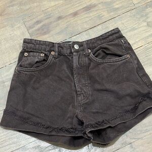 Zara Brown Jean Shorts